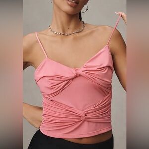 Sunday in Brooklyn Twist-Front Tank